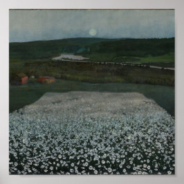 Blumenwiese im Norden - Kunstdruck Poster