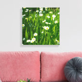 Blumenwiese Leinwanddruck (Insitu (Wohnzimmer))