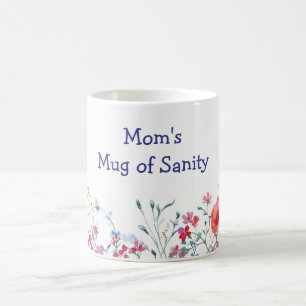 Blumenwiese Muttertags-Wahnsinn Kaffeetasse