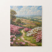 Blumenwiese Puzzle (Vertikal)