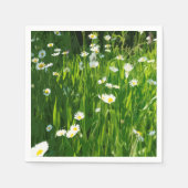 Blumenwiese Serviette (Vorderseite)