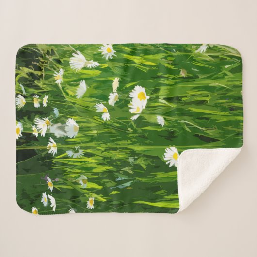 Blumenwiese Sherpadecke (Vorderseite (Horizontal))