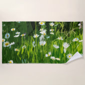Blumenwiese Strandtuch (Vorderseite)