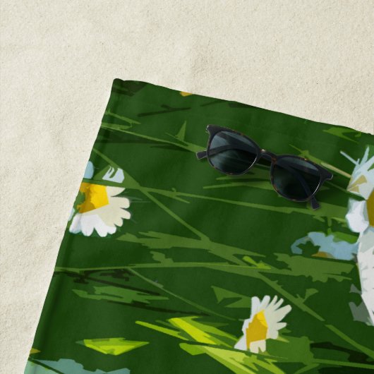 Blumenwiese Strandtuch (Beispiel)