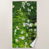 Blumenwiese Strandtuch (Vorderseite)