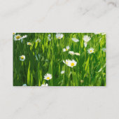 Blumenwiese Visitenkarte (Rückseite)