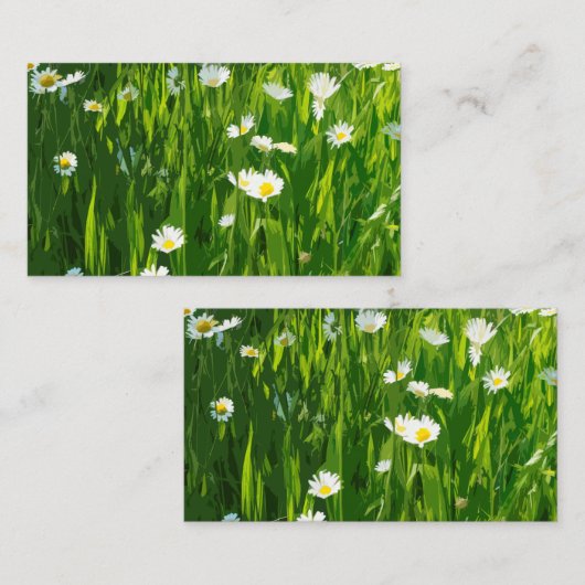 Blumenwiese Visitenkarte (Vorne/Hinten)