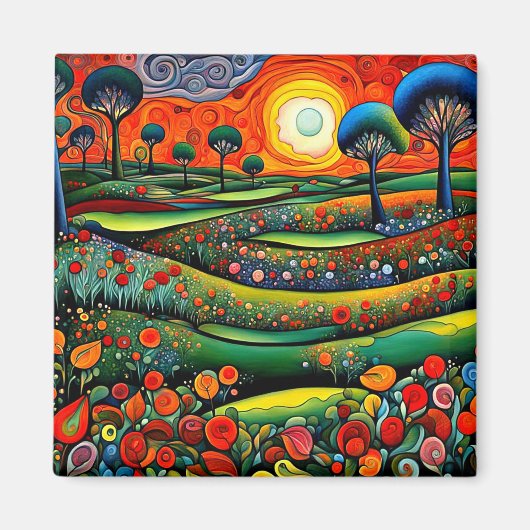 Blumenwiesen 2 magnet (Vorne)