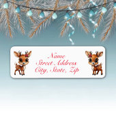 Blumenwild, Blütentier, Doe, Rentier Weiße 🦌 🎄