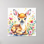 Blumenwild Leinwanddruck (Vorderseite)