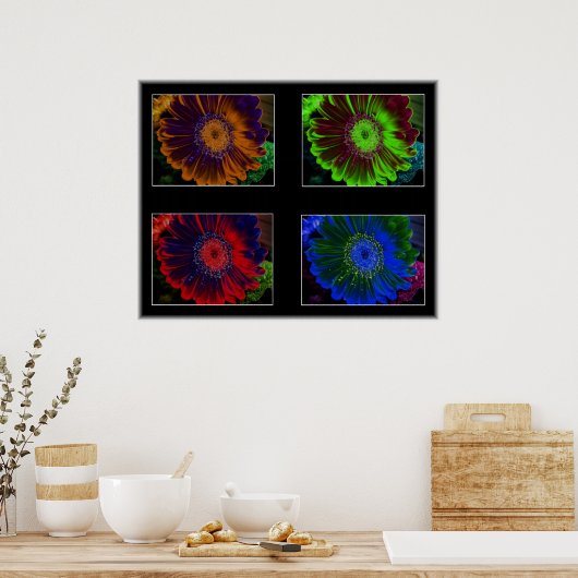 BlumenWindows Poster (Küche)