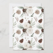 Blumenwinters Hochzeit Save The Date (Rückseite)