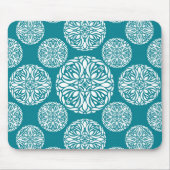 Blumenwinterschneeflocke Mousepad (Vorne)