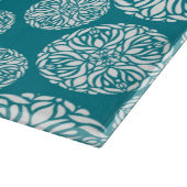 Blumenwinterschneeflocke Schneidebrett (Ecke)