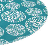 Blumenwinterschneeflocke Schneidebrett (Ecke)