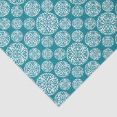 Blumenwinterschneeflocke Seidenpapier (Ausschnitt)