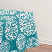 Blumenwinterschneeflocke Tischdecke (Beispiel)