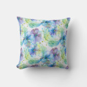 Blumenwirbel Kissen (Vorderseite)