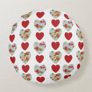 Blumenwirbel Kissen runder Kissen Kissen Kissen