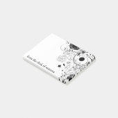 BlumenWirbel Post-it Klebezettel (angewinkelt)