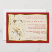 BlumenWirbels-Einladung Einladung (Rückseite)