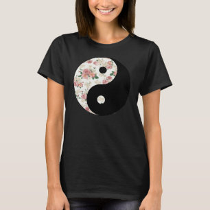 BlumenYin und Yang T-Shirt