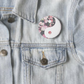 BlumenYin Yang Button (Beispiel)