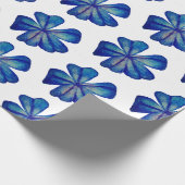 Blumenzapier Geschenkpapier (Ecke)