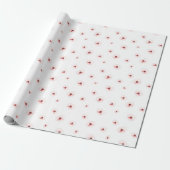 Blumenzapier Geschenkpapier (Ungerollt)