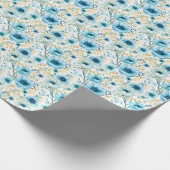 Blumenzapier Geschenkpapier (Ecke)