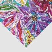 Blumenzapier Seidenpapier (Ausschnitt)