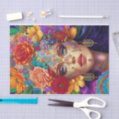 Blumenzapier Seidenpapier (Handwerk)