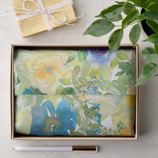 Blumenzapier Seidenpapier (Geschenk)