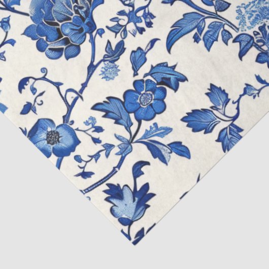 Blumenzapier Seidenpapier (Ausschnitt)