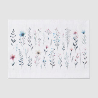 Blumenzapier Seidenpapier