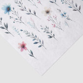 Blumenzapier Seidenpapier (Ausschnitt)