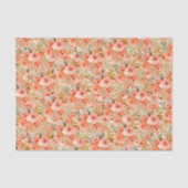 Blumenzapier Seidenpapier (Vorderseite)