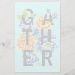 Blumenzauber Briefpapier
