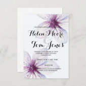 Blumenzauber Einladung (Vorne/Hinten)