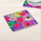 Blumenzauber-Jakobszauber-Untersetzer Untersetzer (angewinkelt)