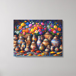 "Blumenzauber" Leinwanddruck