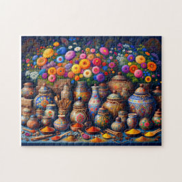 "Blumenzauber" Puzzle