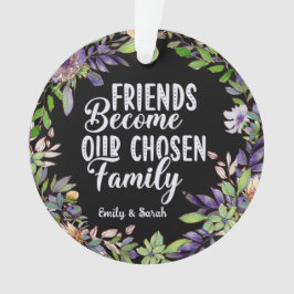 Blumenzaubergeschenk für Wasserfarben Ornament