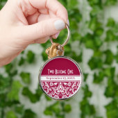 Blumenzehen ändern sich zu jeder Farbe Schlüsselanhänger (Hand)