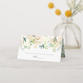 Blumenzehen Platzkarte