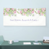 Blumenzettel Banner (Messe)