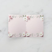 Blumenzettel Einladung (Innenseite)