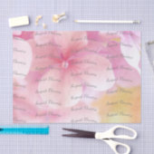 Blumenzettel Florist Pink Blume Seidenpapier (Handwerk)