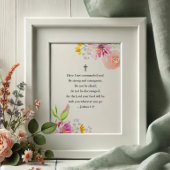 Blumenzettel für Frauen-Poster Poster