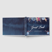 Blumenzettel für Hochzeitsgäste Gästebuch (Voll)